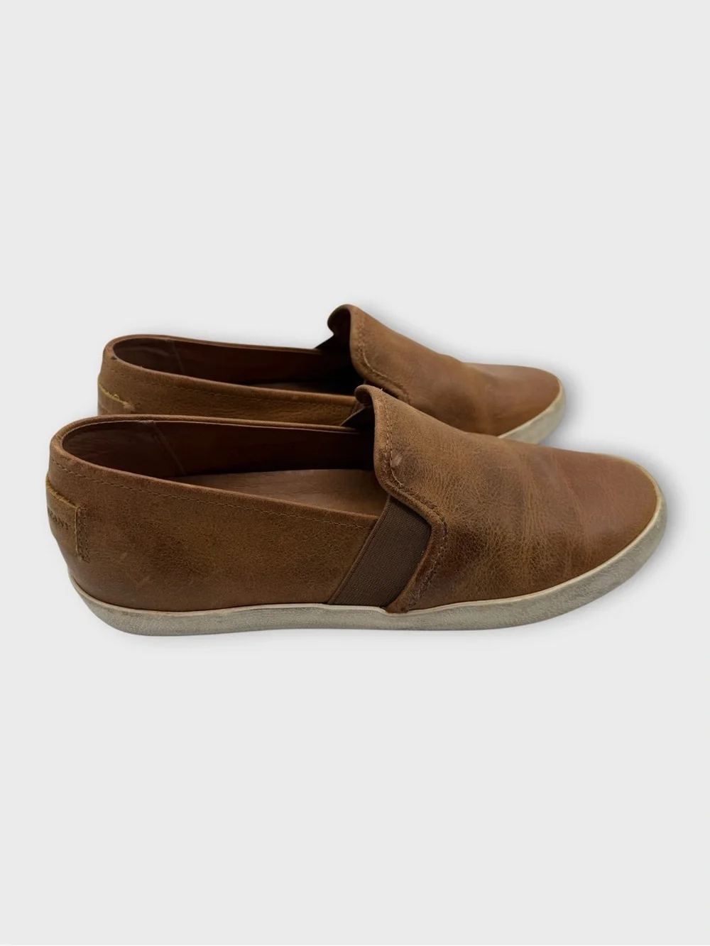 Frye Dylan Slip On Casual Leather Sneakers Women’s 8.5 Fair Condition